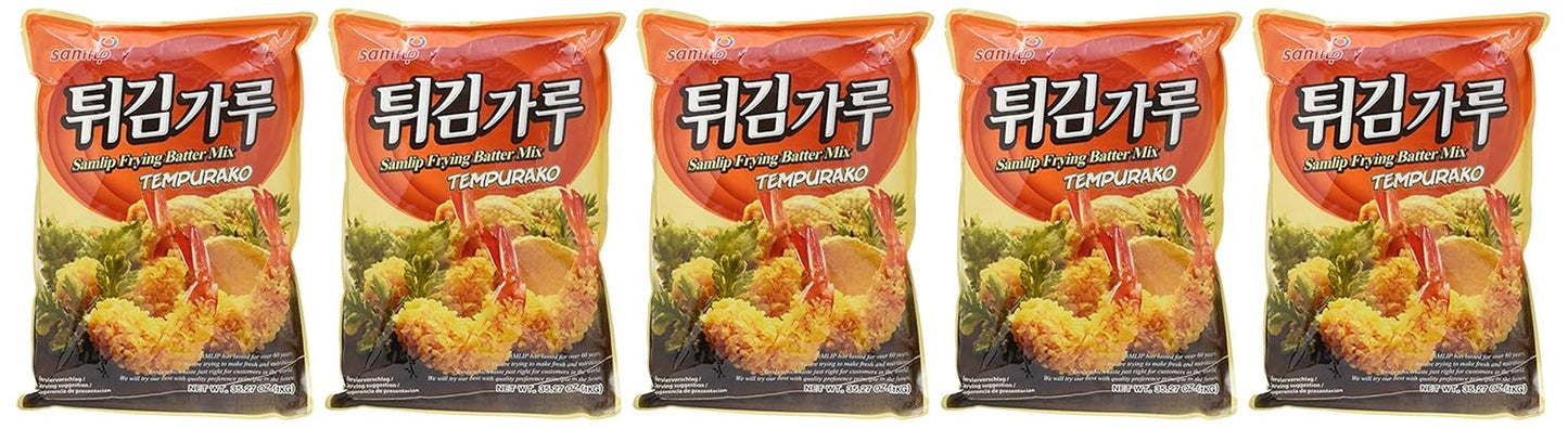 Backmischung Für Tempura Gerichte, 5Er Pack (5 X 1 Kg) Mengsel voor bakken en koken Naty Shop