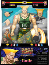 Jada Toys Street Fighter Figuur Guile (15 Cm) - Street Fighter 2: The Final Challengers Verzamelbare beweegbare actiefiguur met afwisselend hoofd, handen en accessoires, leeftijd 13+ Actiefiguren Naty Shop