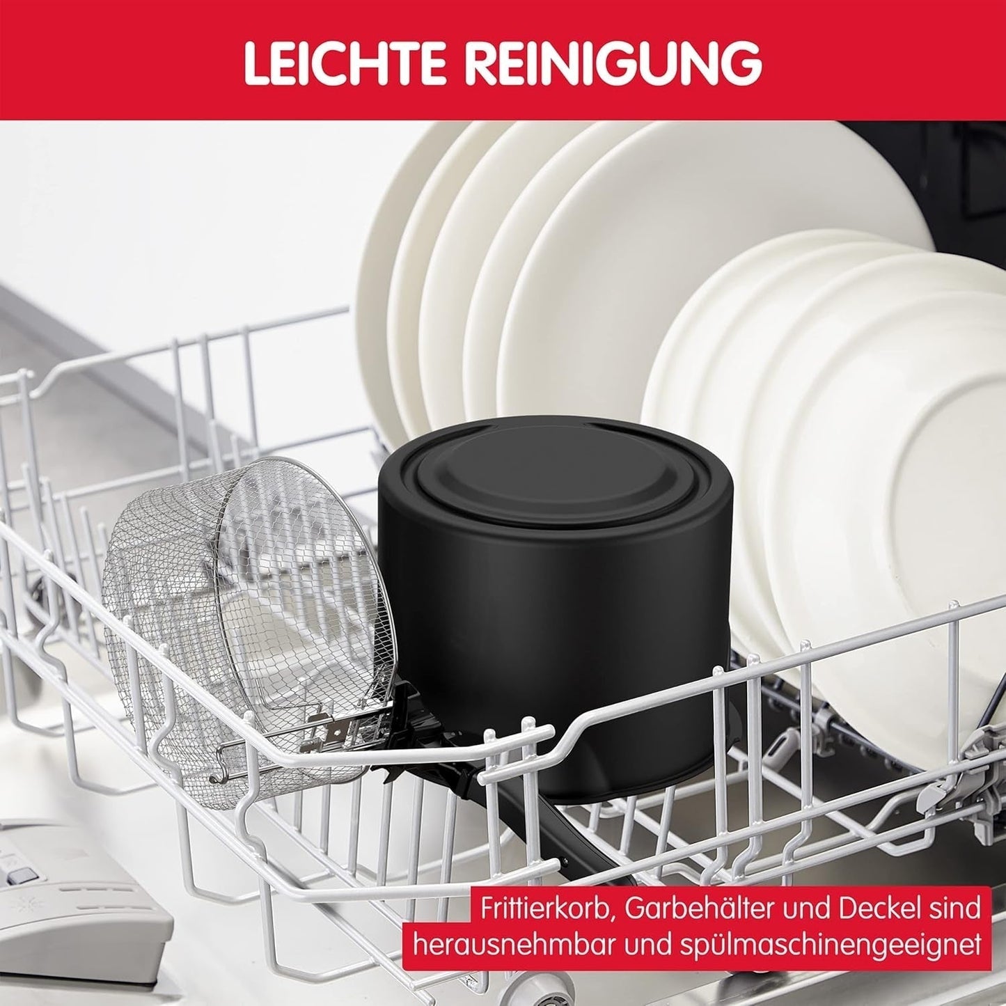 Friteuse AM4800 Mega 2Kg, oliefriteuse, geurfilter, 1800 W Huishoudelijke apparaten Naty Shop