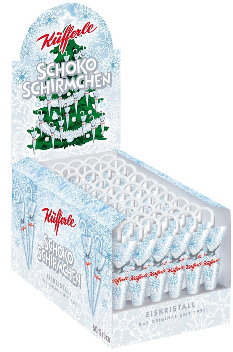 Chocoladeschaduwen Küfferle Polar Zilver 810g (60 stuks)