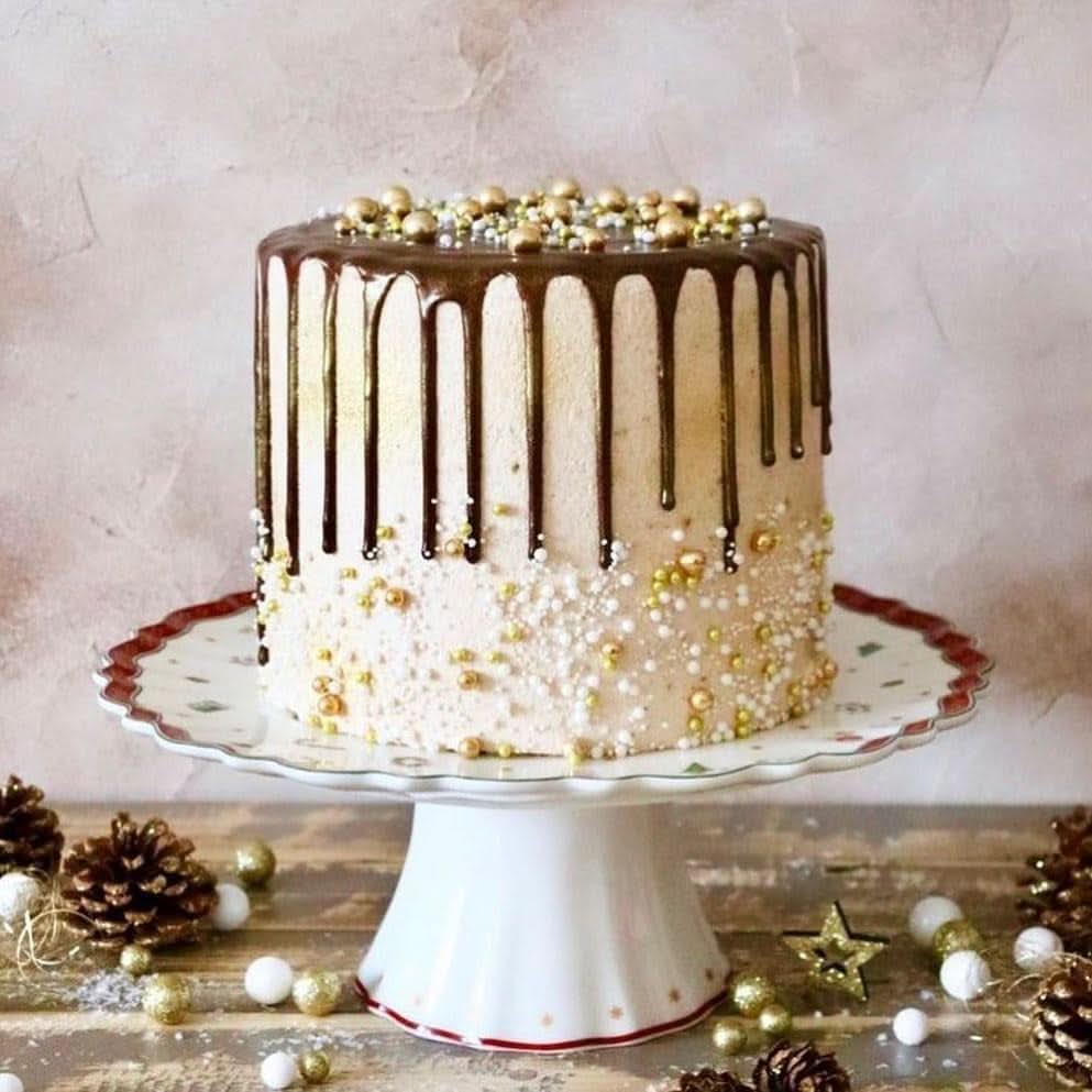 Super Drip Black Cake Glaze Cake Melts Chocolade 300 gram Glazuren en Decor Naty Shop