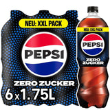 Pepsi Zero Sugar, Frisdrank zonder suiker van Pepsi, zonder calorieën, set 6 x 1,75 liter Alcoholvrije dranken Naty Shop