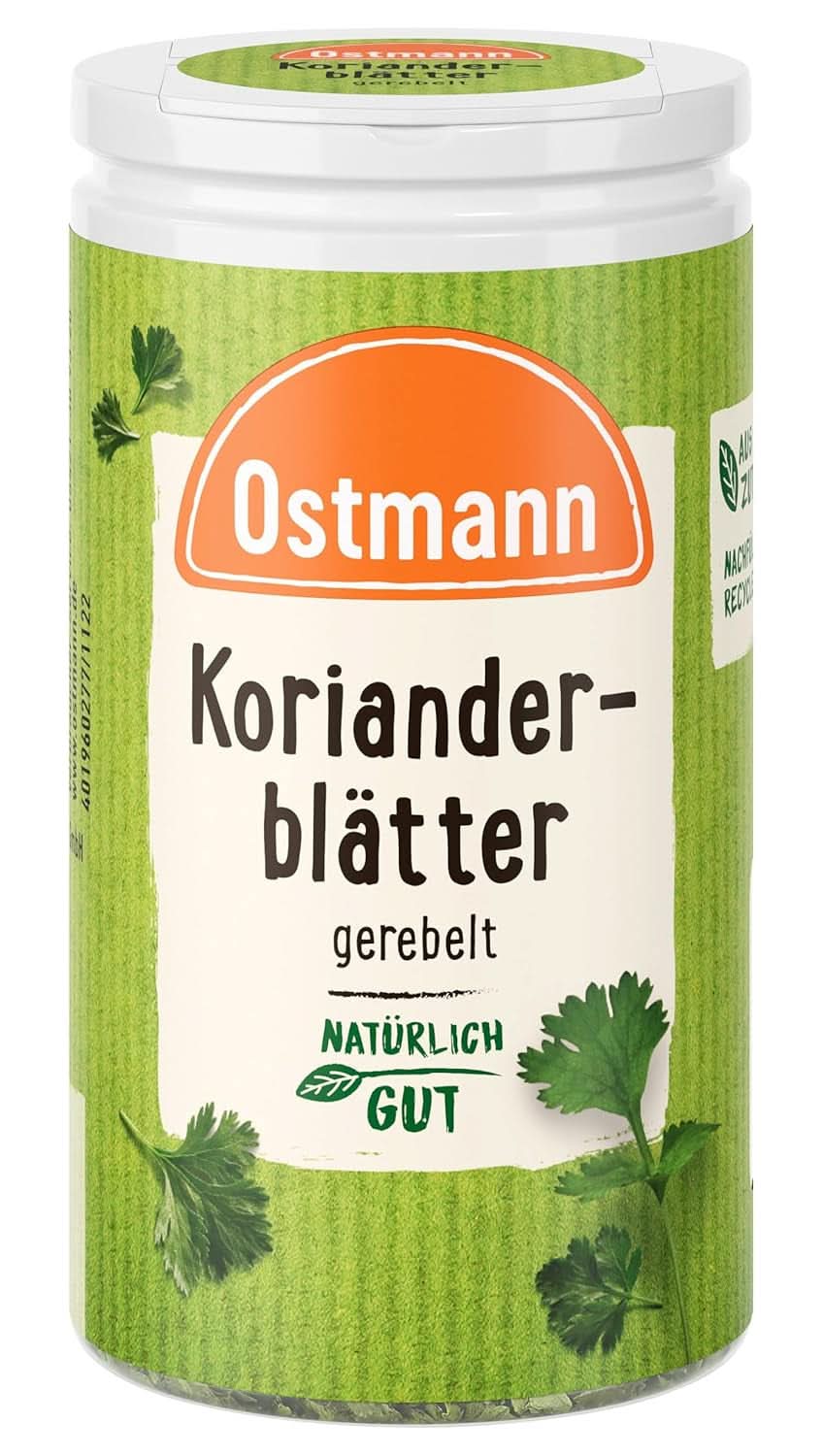 Ostmann - Korianderblaadjes, 10 gram Condimente Naty Shop