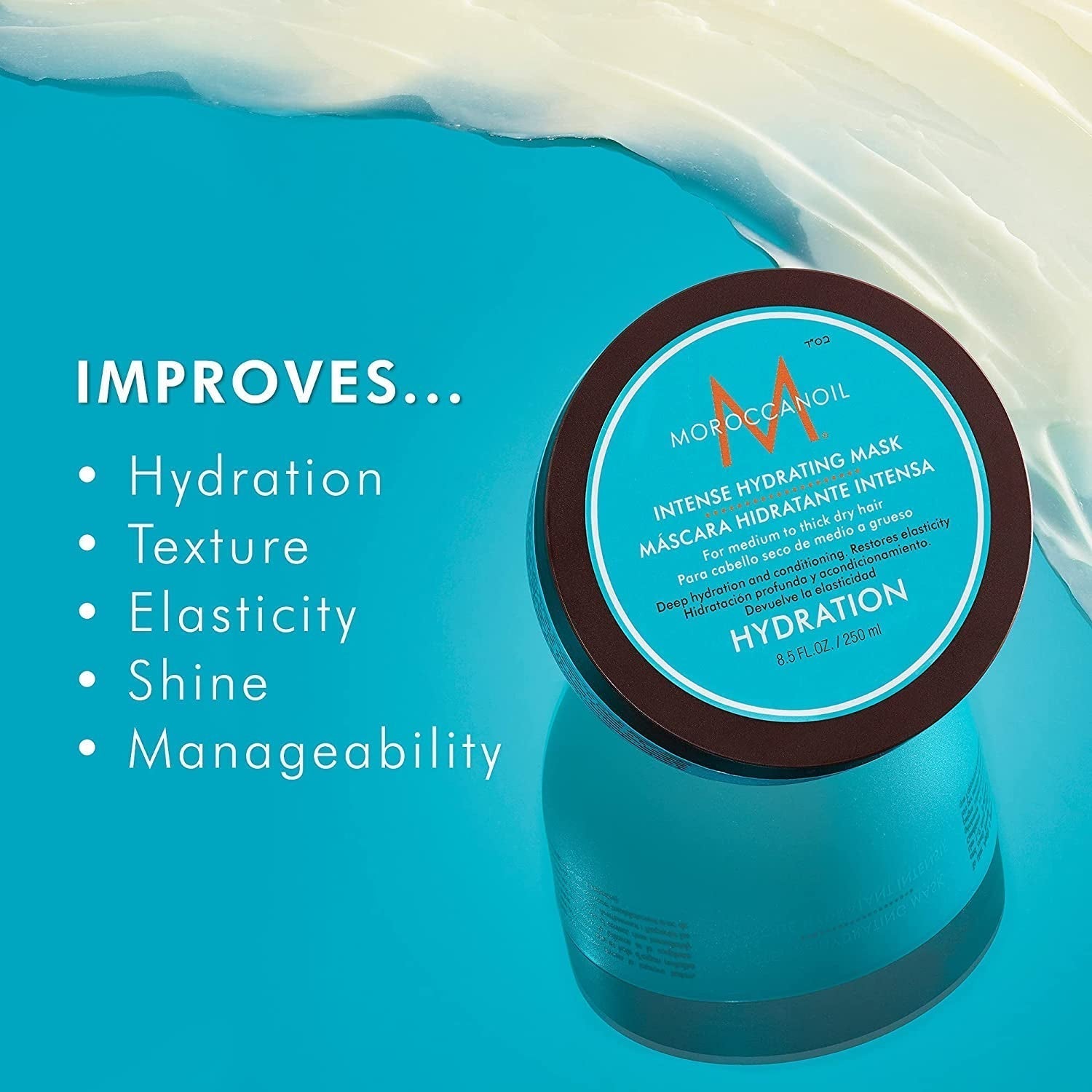 Marokkaanseolie Intensief Hydraterend Masker Naty Shop Haarmasker