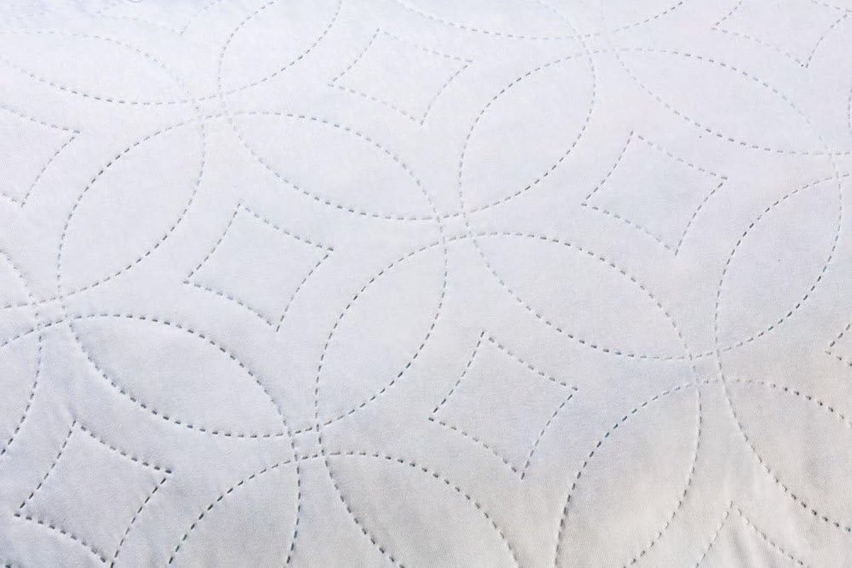 V.I.P. Zeer belangrijk kussen V.I.P. Memory Flake kussen wit kussen 45 x 75 cm polyester gewatteerde hoes super ademend zacht gemaakt in Italië Naty Shop standaard kussens