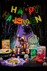 HEITMANN KREATIV kleurrijke Halloween-navulset voor koekjes en drankjes
