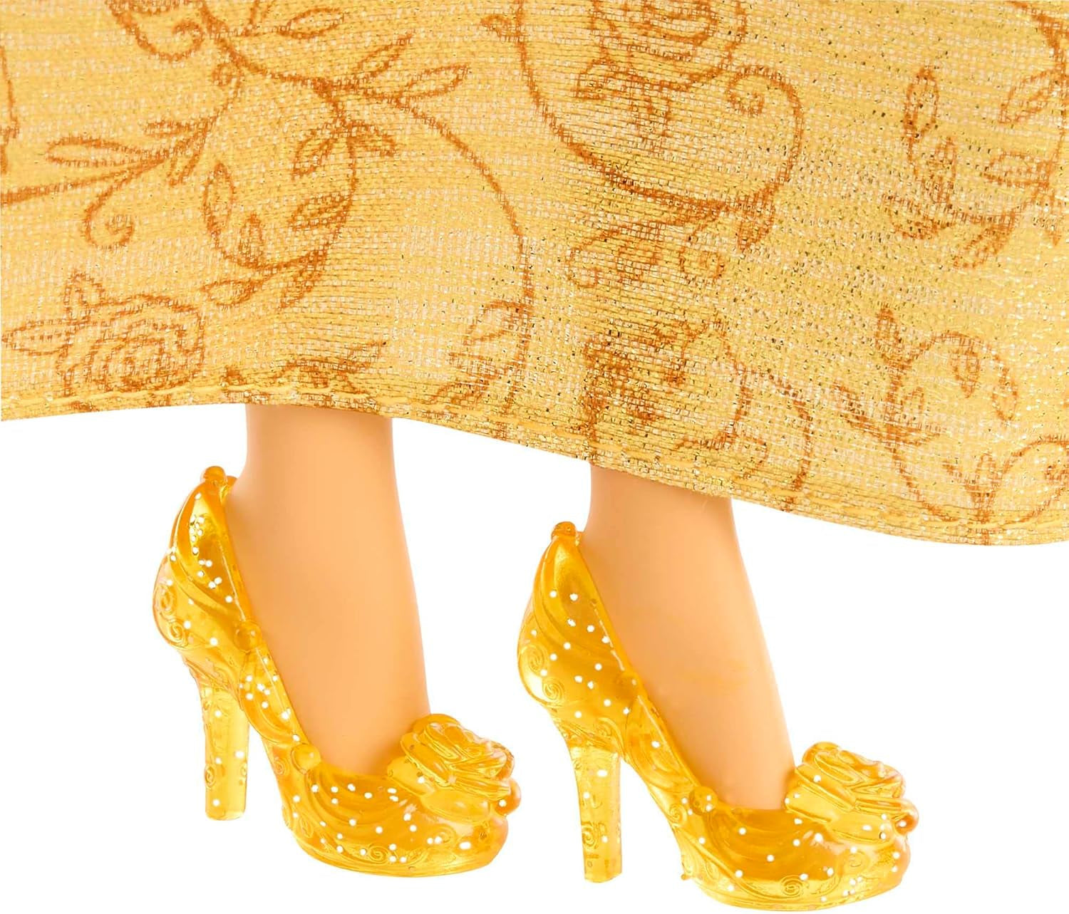 Mattel Disney Princess speelgoed beweegbare Belle modepop met fonkelende kleding en accessoires Disney film geïnspireerd cadeau voor kinderen HLW11 Naty Shop poppen