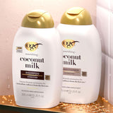 Shampoo met kokosmelk OGX (385 ml), hydraterende werking Douche en bad Naty Shop