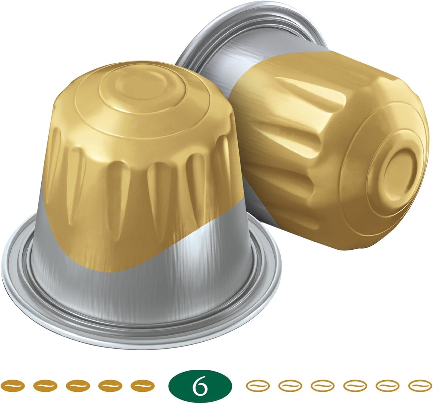 Jacobs Kaffeekapseln Krönung Crema, Intensität 6/12, 10 x 20 Getränke, Nespresso* compatibel Kaffee Kapseln, 200 Kapseln