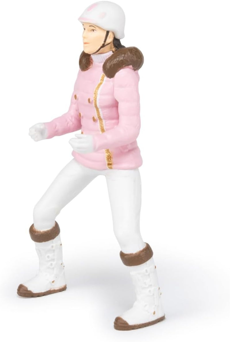 PAPO - Paardenfiguur - Rider Fashion Winter, passie voor paardrijden, speelgoed voor kinderen vanaf 3 jaar. Actiefiguren van Naty Shop