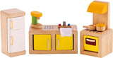 Hape E3459 - Kinderkamer, kleine poppenhuizen Naty Shop Keuken