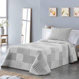 Sofia 21 light sprei voor tweepersoonsbedden van 180 en 200 cm, sprei voor bedden van 180 en 200 cm, Grijze bedden en dekens Besuche den VIALMAN-Store Grey Cama 180: 270Cm X 270Cm