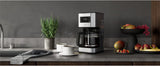AEG Deli 5 espressomachine, 1,5 l, programmeerbare timer, warmhoudfunctie, veiligheidsstop, waterniveau-indicator, optimale dosering, antidruppelfunctie, RVS, CM5-1-6ST