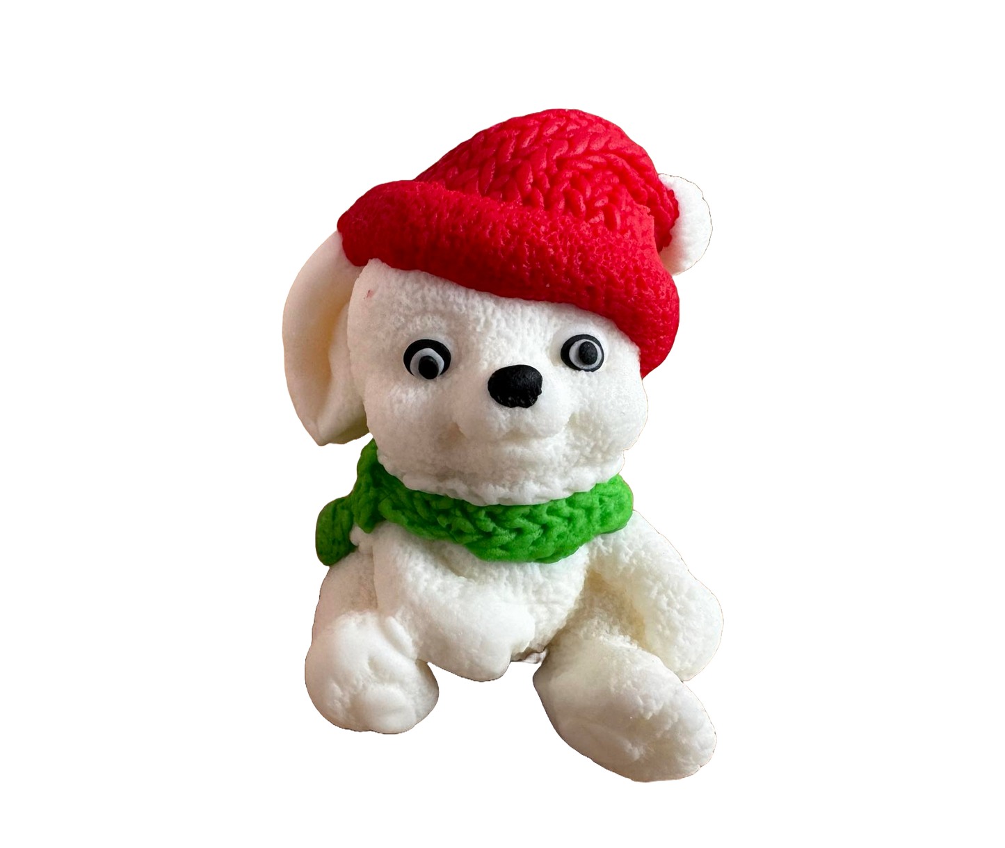 Eetbare decoratie van suikerpasta, Kerstkonijn Suikerpasta Decoraties Naty Shop