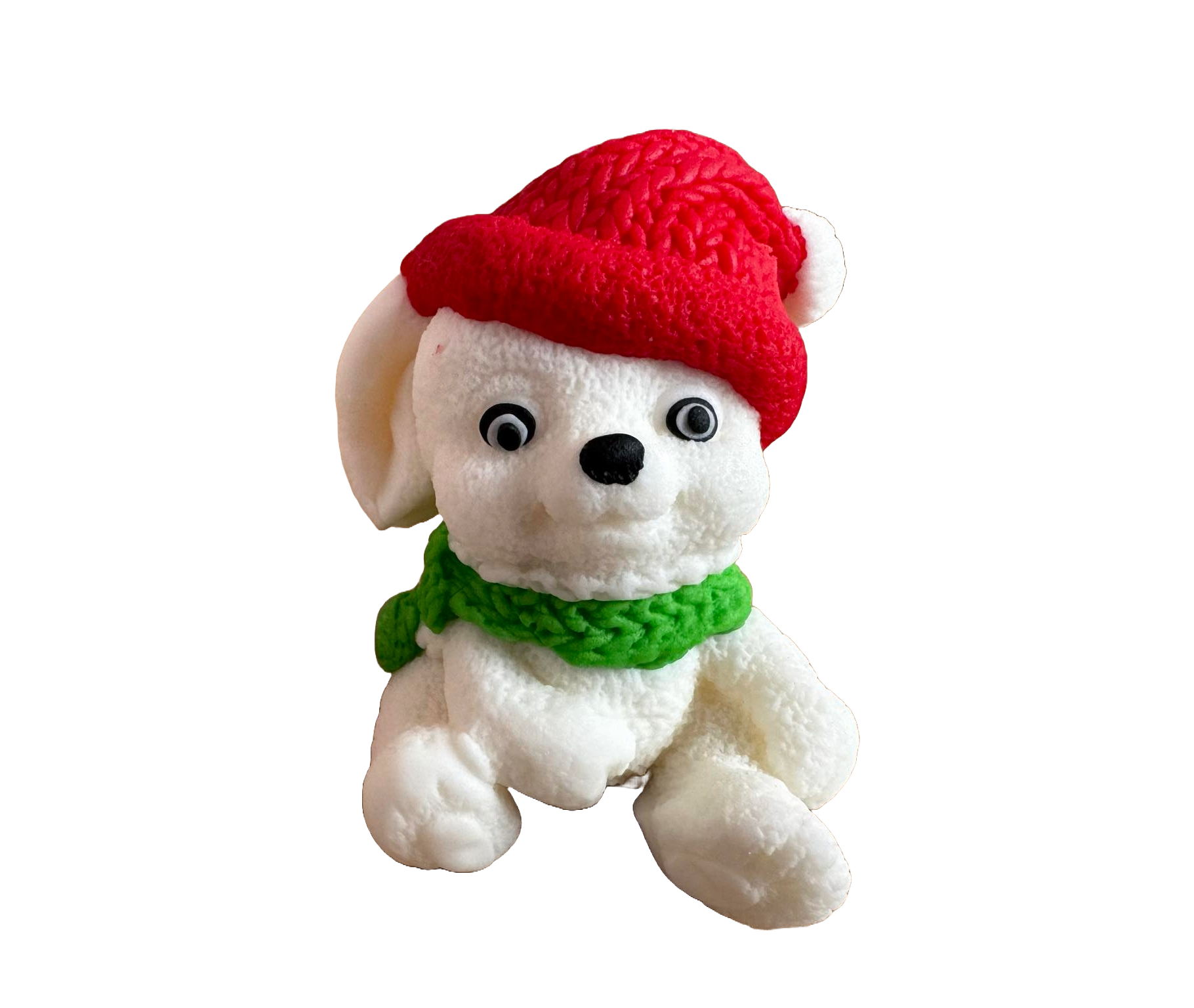 Eetbare decoratie van suikerpasta, Kerstkonijn Suikerpasta Decoraties Naty Shop