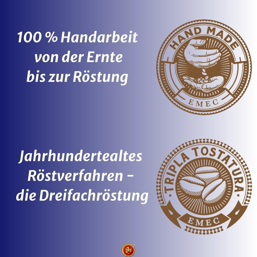 Caffè Espresso Koffiebonen - Traditioneel branden op Sicilië - Premium koffiebonen, zak van 250 g, voor volautomatische machines en portafilter
