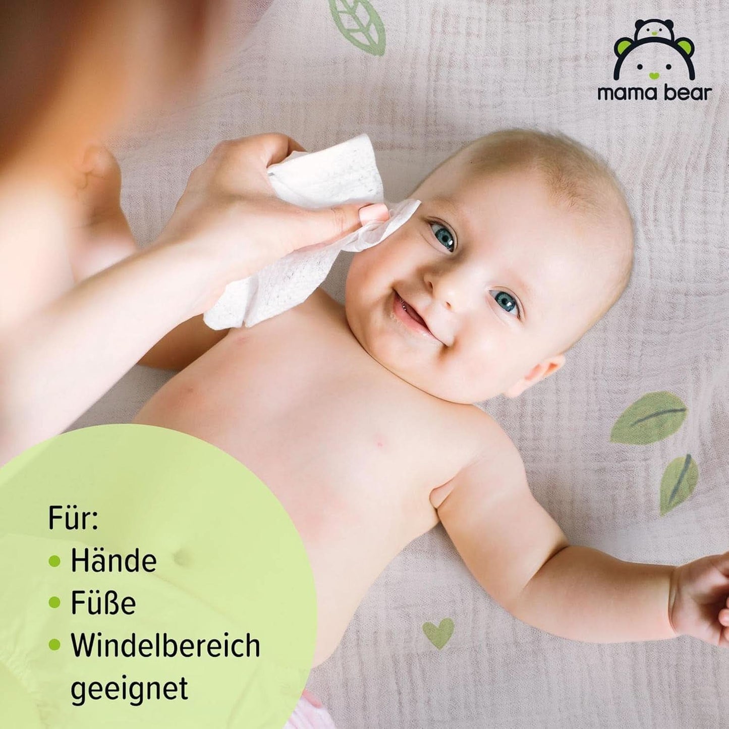 Verse Babydoekjes met Aloë Vera Mama Bear Naty Shop