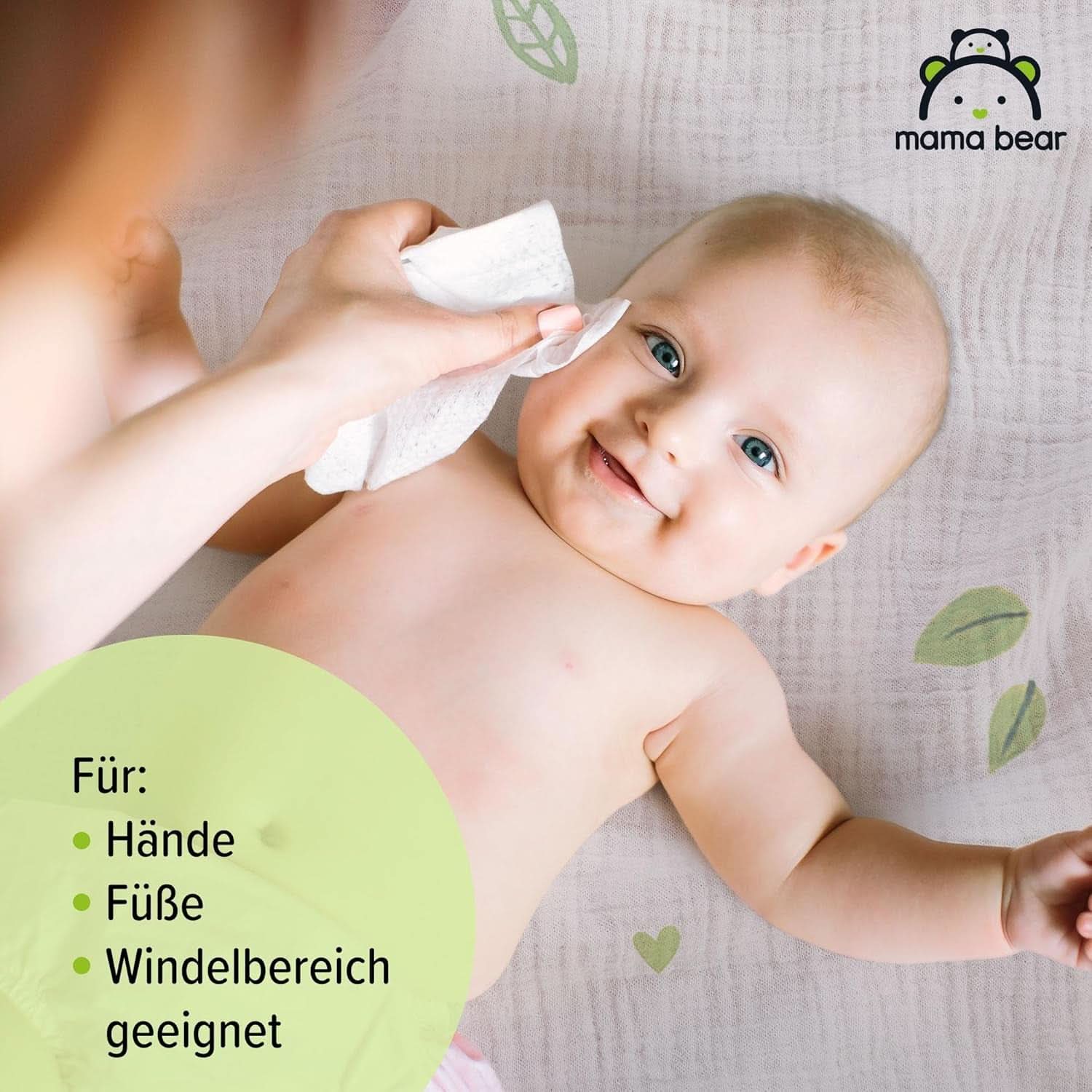 Verse Babydoekjes met Aloë Vera Mama Bear Naty Shop