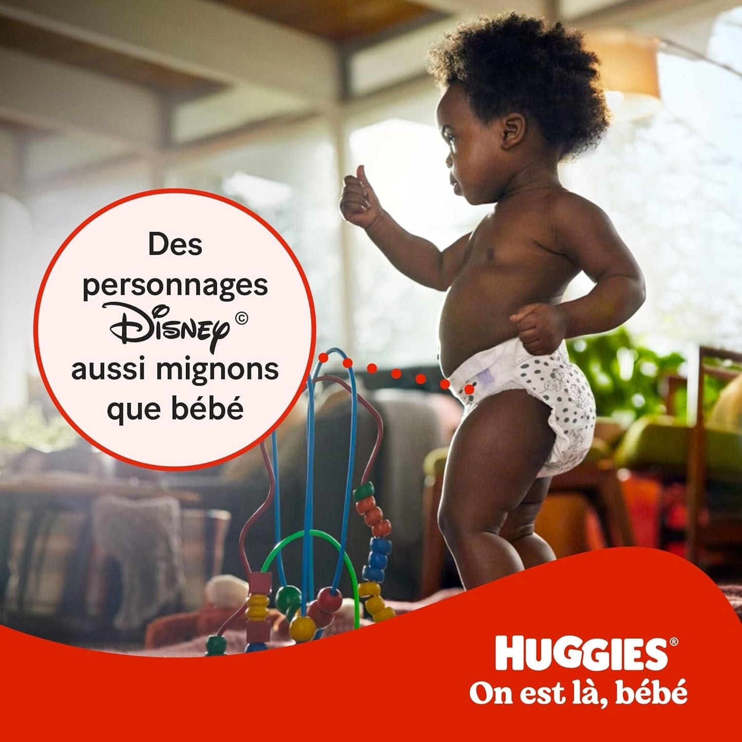 Huggies Babyluiers Little Movers, Disney Design, maat 5, 126 stuks (3 x 42), maanddoos