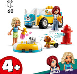 LEGO Friends Mobiele hondentrimsalon, fantasiespel dierenvoertuigspeelset, kinderspeelgoed met 2 figuren en 2 honden voor meisjes en jongens vanaf 4 jaar, hondentrimset 42635 Bouwsets Beuche in LEGO-Store