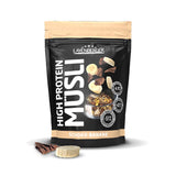Layenberger 3K eiwitrijke muesli, 50% eiweiß en 18% kolenhydraat - enkel pakket (1X 390 G) - Schoko-Nuss Cereale Naty Shop 390 G (1Er-pakket) Schoko-banaan