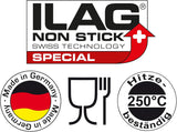 Chg 9942-04 Bratenform Mit Deckel, Antihaftbeschichte, Antraciet-Metaal, 37 X 20 X 7 Cm Bakvormen en bakplaten Naty Shop