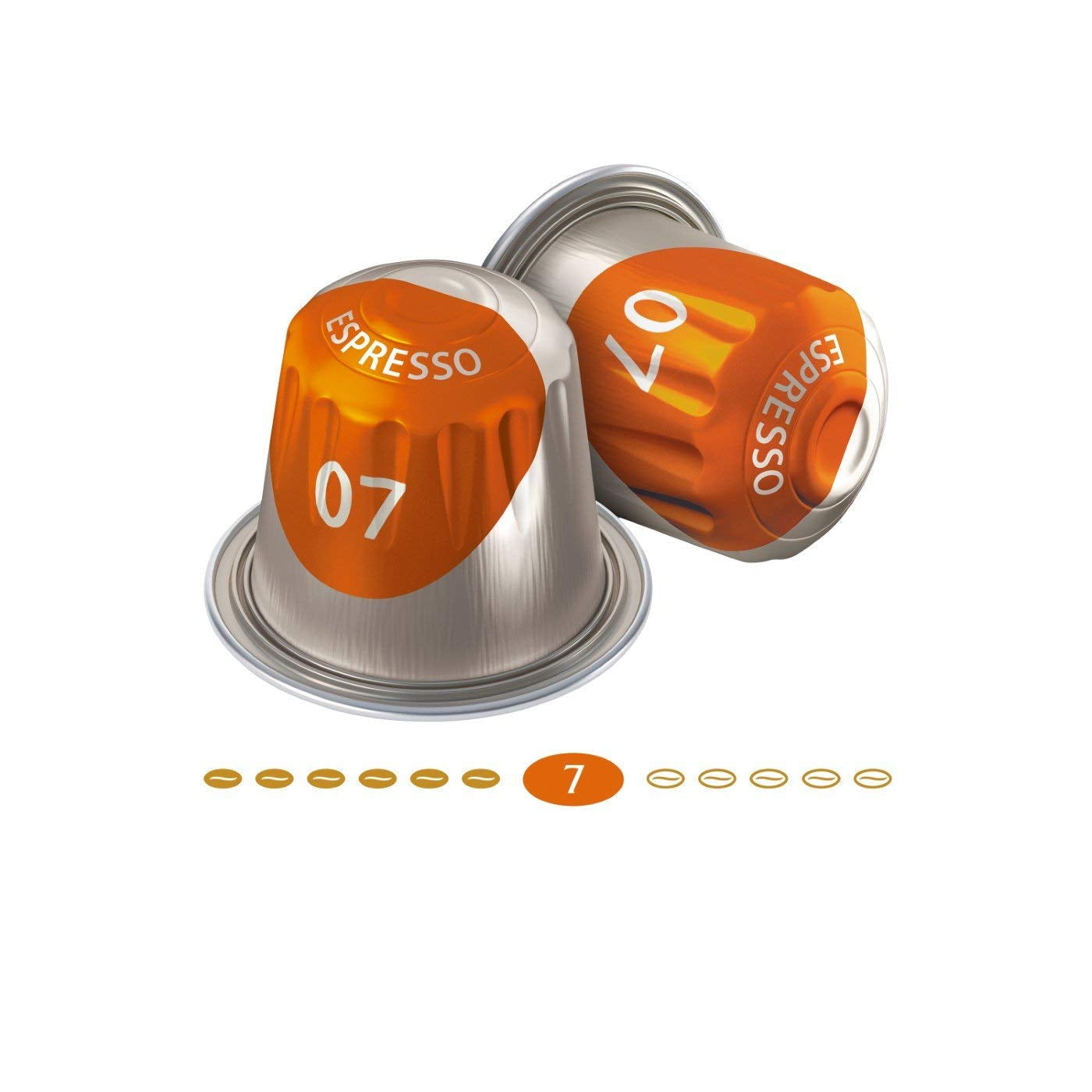 Kaffeekapseln Lungo Classico, Intensität 6 van 12, 20 Nespresso®* compatibel Kapseln, 10 x 20 & Kapseln Espresso Classico, Intensität 7.100 Nespresso®* compatibel Kaffeekapseln, 10x10 Getränke