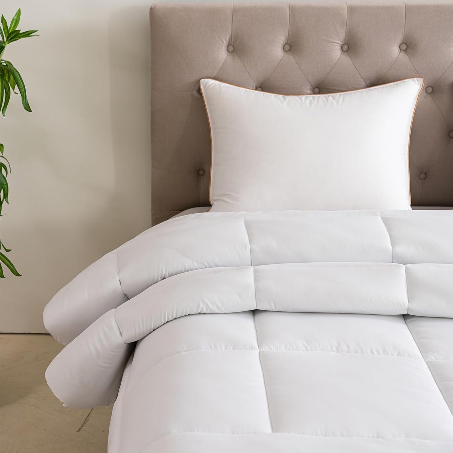 Good Nite Winterdekbed 200X200 Cm 460G/m² Warm dekbed voor winterbeddengoed Polyester gevuld dekbed Microvezel Witte slaapdeken 200X200Cm Quilts en quilts Naty Shop