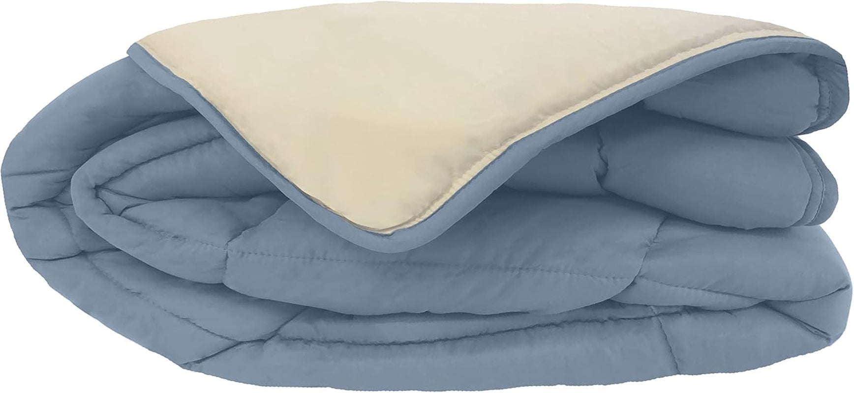 Poyet Motte Calgary dekbed, polyester, olie/mastiek, polyester, petroleum/mastiek, 260 X 240 X 1 Cm Quilts en quilts Naty Shop 260X240X1 cm