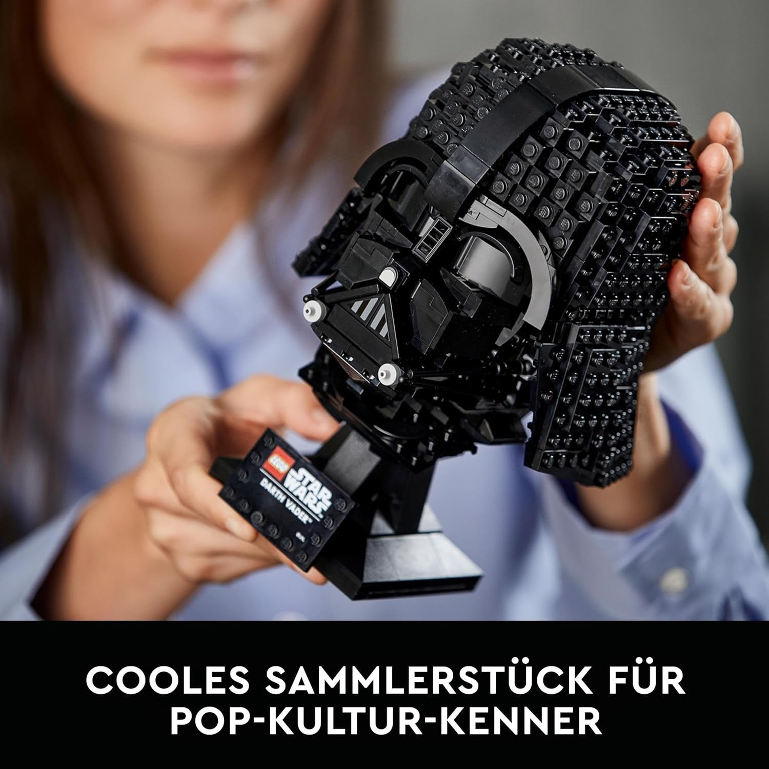 LEGO Star Wars Darth Vader Helm-bouwset voor volwassenen, cadeau-idee voor mannen, vrouwen, hem of haar, verzamelmodel om te bouwen en tentoon te stellen 75304 Bouwsets Bekijk de LEGO-Store