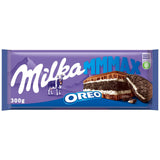 Milka Mmmax Oreo – Alpenmelkchocolade met knapperige Oreo-koekjes en melkroom – 300g