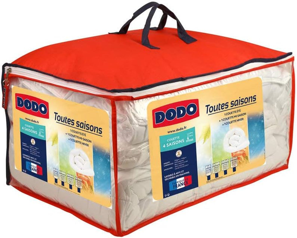 DODO 25665 Voor 4 seizoenen Deken 140 X 200 Cm Wit Polyester Dekbedden en dekbedden Naty Shop 200 X 200 Cm