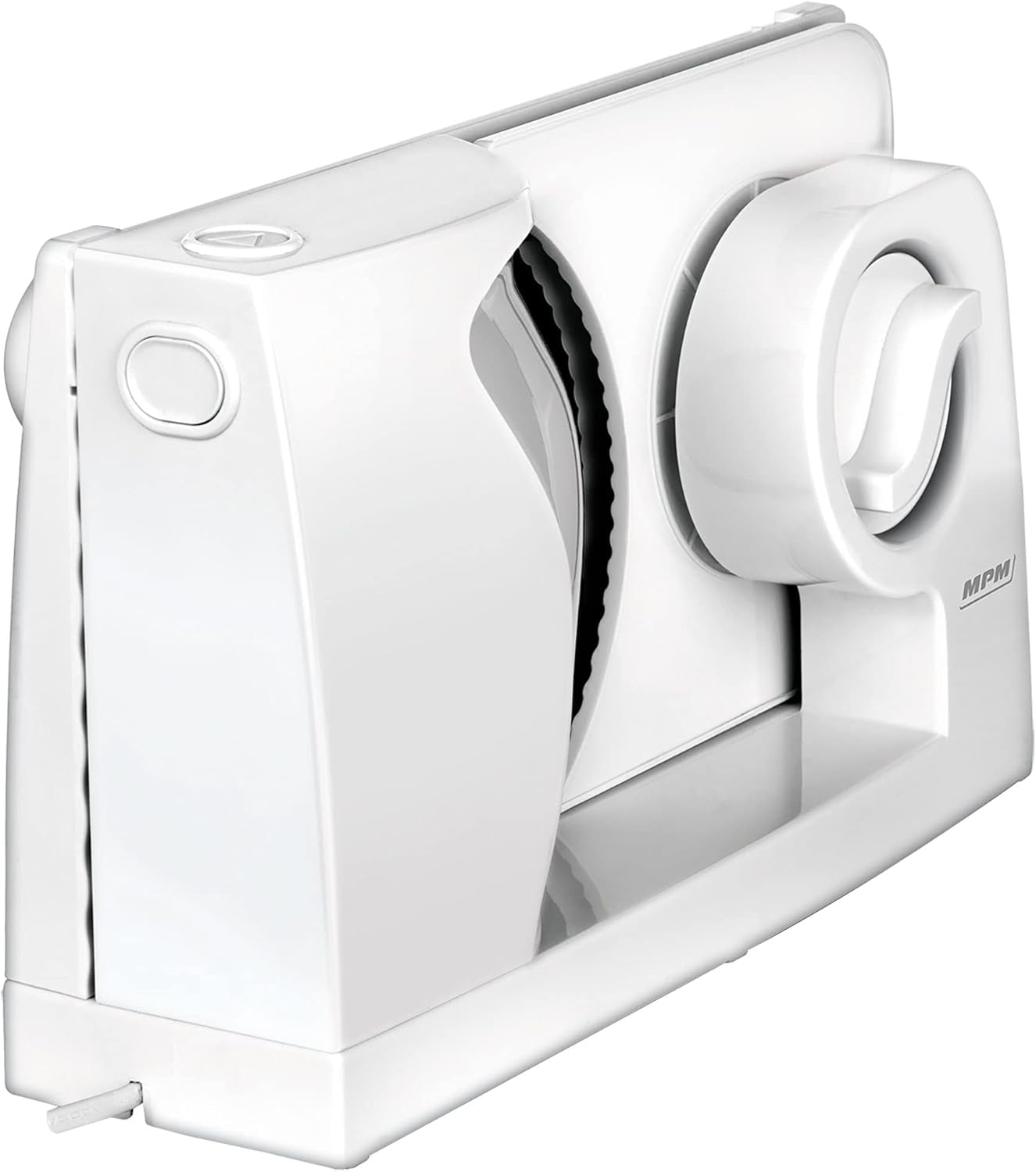 MPM MKR-05 Universele elektrische snijmachine, instelbare snijdikte tot 15 mm, 150 W Shredders en Slicers Naty Shop