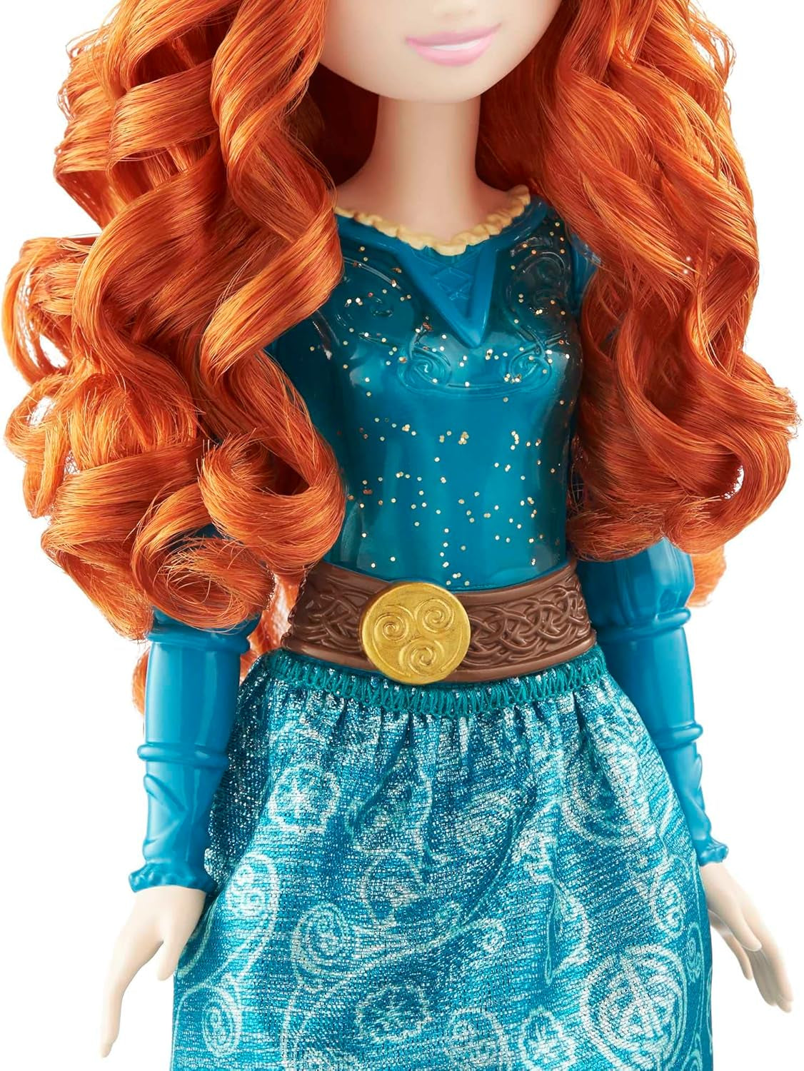 Mattel Disney Princess Toy Merida handgemaakte pop met sprankelende kleding en accessoires geïnspireerd door Disney en Pixar Movie Kids Gift HLW13