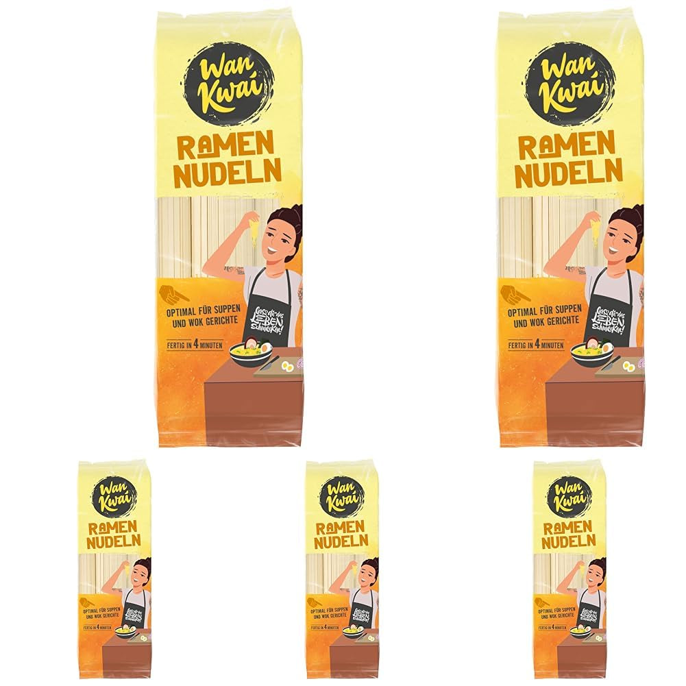 Wan Kwai Ramen Noodles 300g – Authentieke smaak voor de Aziatische keuken. Veelzijdige, snel te bereiden ingrediënten van hoge kwaliteit. Ideaal voor soepen en wokgerechten.