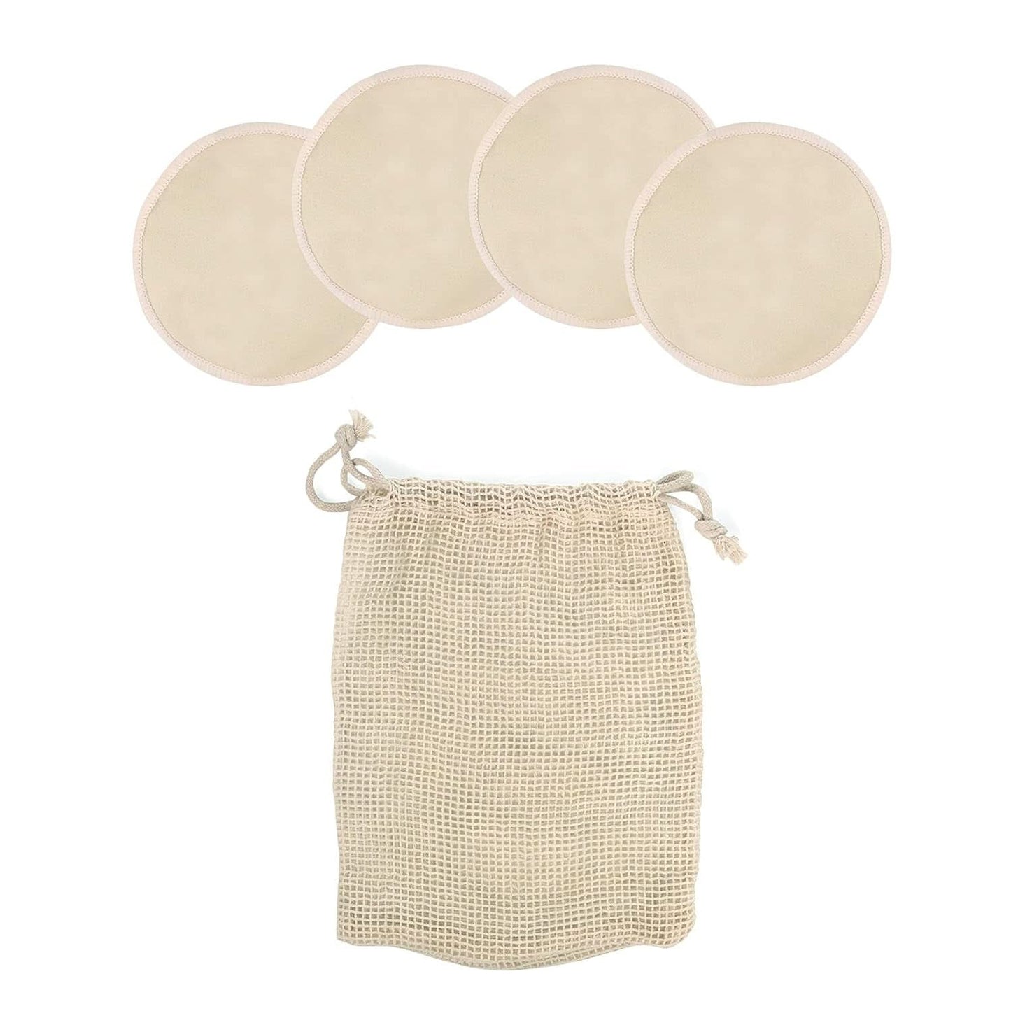 Jané zoogcompressen, wasbaar en herbruikbaar Accessoires Voeding en borstvoeding Bebe Naty Shop M 4 stuks/pak