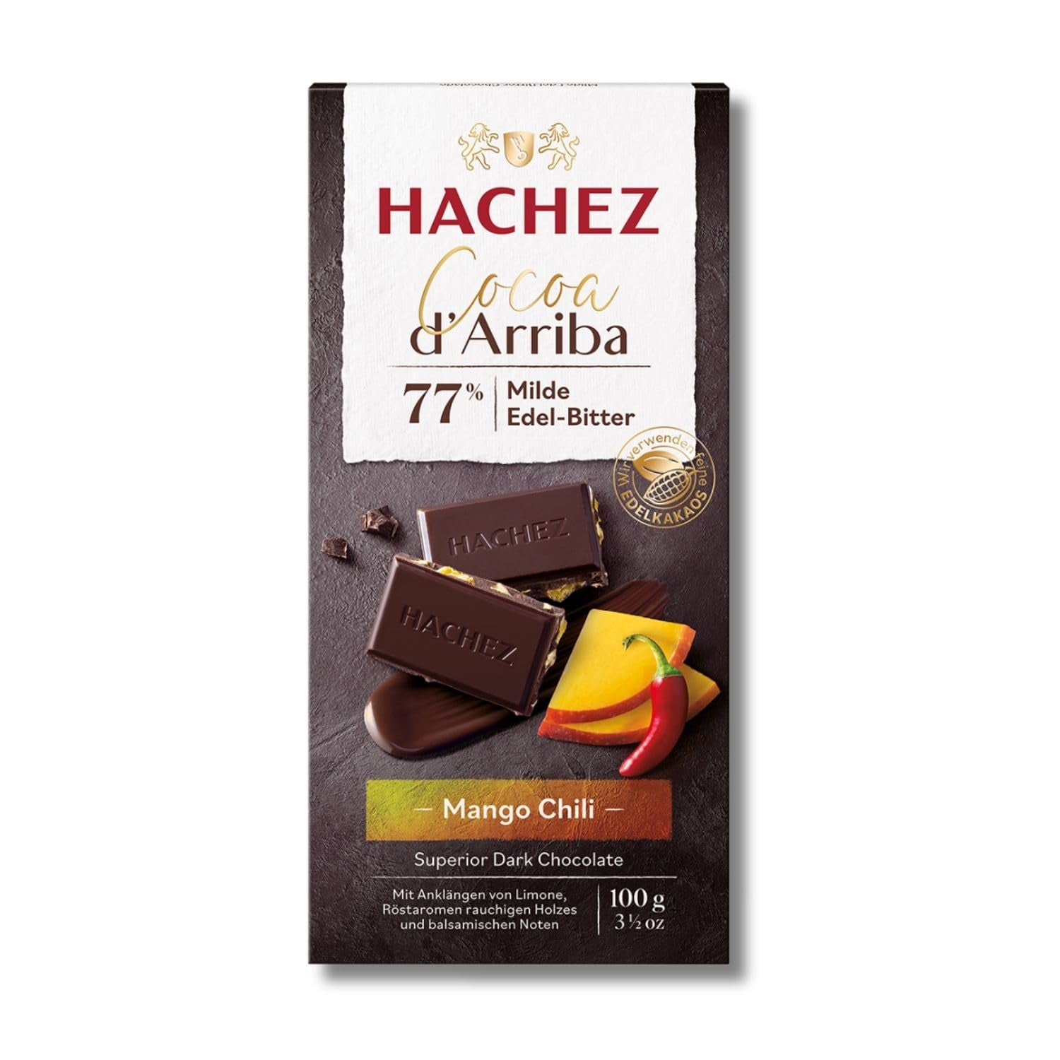 Hachez Cacaoreep - Cacao d'Arriba Reep Mango (1x 100 g)
