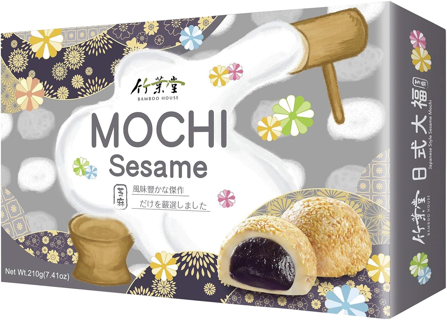 BAMBOEHUIS Mochi, sesam, 210 g