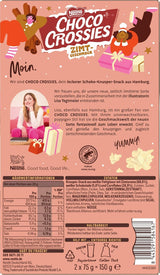 Nestlé kaneellichte knapperige vlokken en knapperige amandelen bedekt met een smelt-in-je-mond witte glazuur en kaneelsmaak, verpakking van 4 (elk 2 x 75 g)