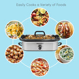 MST-5240SS Slowcooker, 3,3 liter, RVS Slowcooker Naty Shop