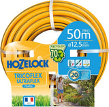 HOZELOCK - Tricoflex Ultraflex Slang Ø 12,5 mm (1/2") 20 M: Flexibele tuinslang, weerbestendig, draai- en buigbestendig, gemaakt van 40% gerecycled PVC [117002], geel