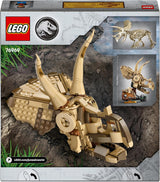 LEGO Jurassic World Dinosaurusfossielen: Triceratops schedelmodel, dinosaurusspeelgoed voor jongens en meisjes vanaf 9 jaar, cadeau voor kinderen en fans Jurassic World 76969 Bouwsets Besuche den LEGO-Store