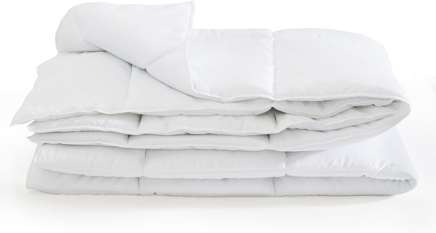 Dekbed 200X200 Cm Zomerdekbed Oekotex 100 microvezel wasbaar wit dekbed Quilts en quilts Naty Shop