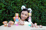 ENCHANTIMALS City Tails Glee Caviafamilie - Caviapoppen met 4 schattige caviafiguren, vanaf 4 jaar, HHB84
