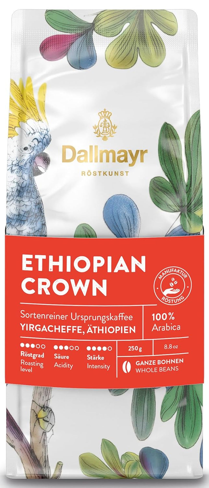 Ethiopische Kroon hele bonen 250g