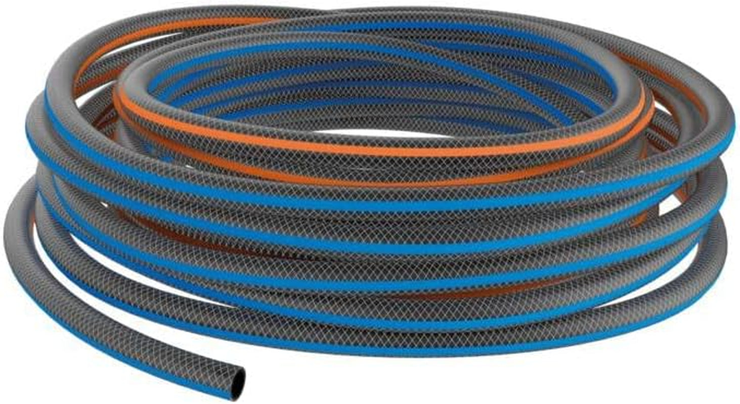 Fiskars S tuinslang, serie X, waterslang voor handmatige besproeiing, 13 mm (1/2"), lengte: 15 m, universele aansluiting, UV-bescherming, vorstbescherming, draaibestendig, blauw, 1076044