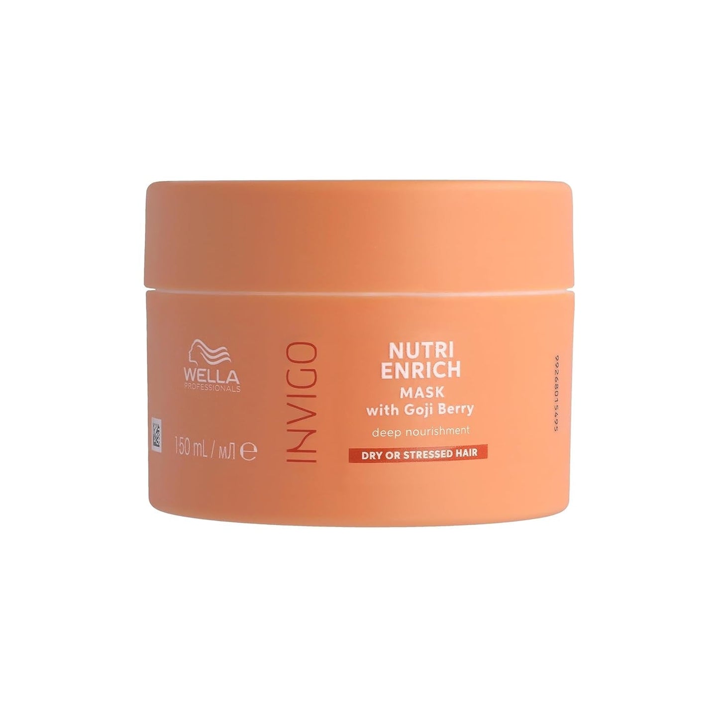 Wella Professionals Invigo Nutri Enrich - hydraterende verzorging voor beschadigd haar - conditioner, masker en conditioner met vitamine E, panthenol en amandelen - tegen kroezen en voor levendige krullen Haarmasker Naty Shop Haarconditioner 150ml