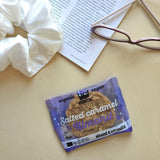 Veganistische gezouten karamel-amandelkoekjes - individueel verpakt, glutenvrij, soja-vrij, biologisch amandelhaver - 12 x 50 g multipack (pak van 2)