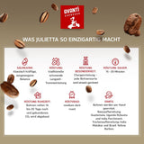 AVANTI Julietta Espresso koffiebonen, 500g, 70% Arabica 30% Robusta, traditionele trommelbranding