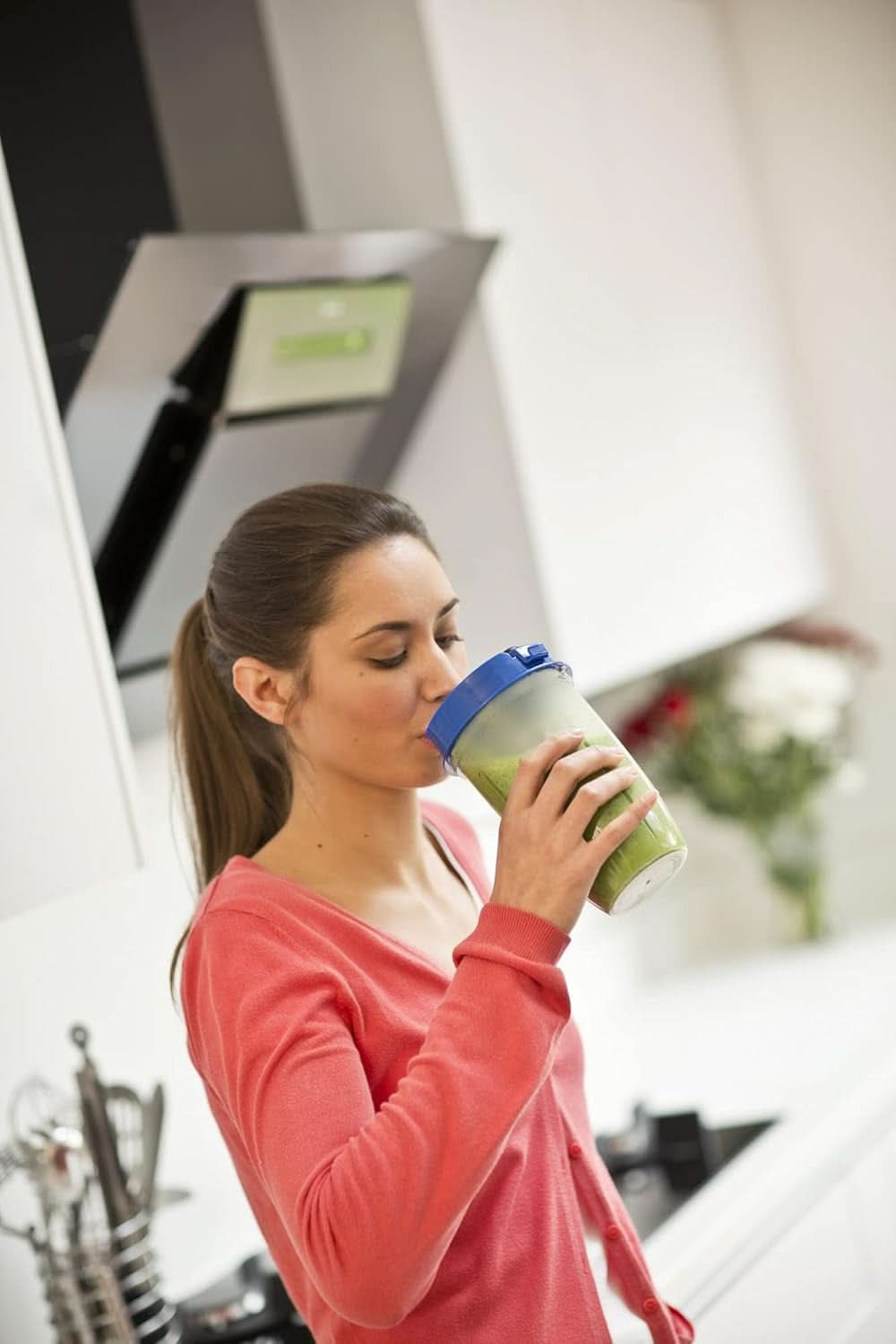 Russell Hobbs Mixer [Multifunktions- Standmixer] Nutriboost (Incl. 5 Bpa-vrij en Spülmaschinengeeignete Behälter + Deckel, 22.000 U/Min, 0,9 Ps-Motor) Elektrischer, Smoothie-Maker 23180-56 Keuken Naty Shop
